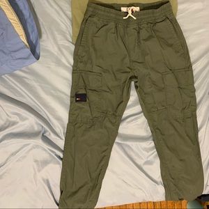 Tommy Hilfiger green cargo pants